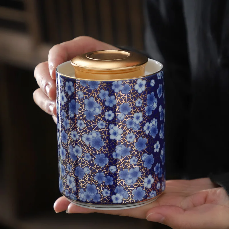Porcelain Storage Cans Tea Exquisite Ceramic Bottle
Porcelain Storage Cans Tea Exquisite Ceramic Bottle