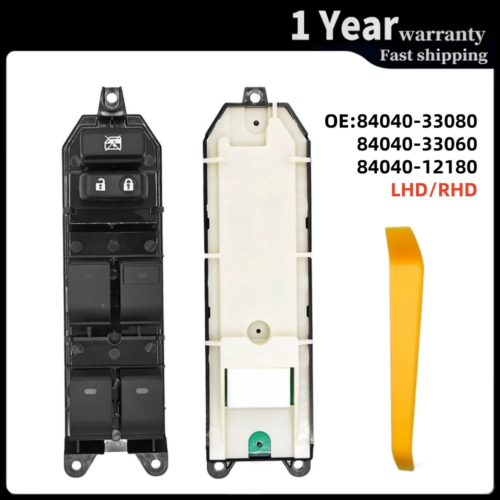 For Toyota Land Cruiser Camry Prius Venza Lexus RX 2004-201584040-33080 84040-33060 84040-12180 LHD RHD Power Window Switch
For Toyota Land Cruiser Camry Prius Venza Lexus RX 2004-201584040-33080 84040-33060 84040-12180 LHD RHD Power Window Switch