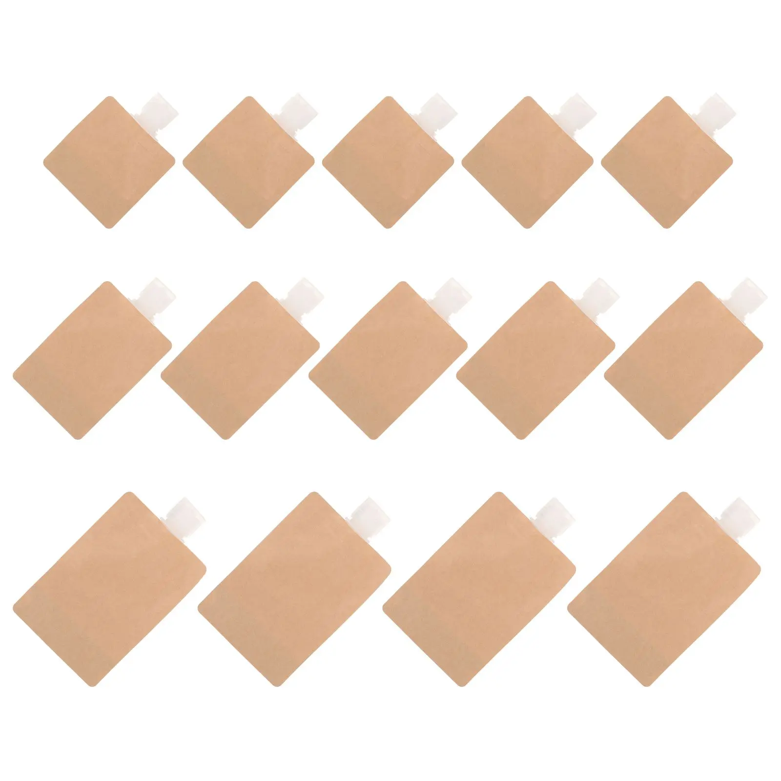 15Pcs 30ml 50ml 100ml Travel Lotion Bags Reusable Paper Packing Toiletries Containers Portable LeakProof BathTools
15Pcs 30ml 50ml 100ml Travel Lotion Bags Reusable Paper Packing Toiletries Containers Portable LeakProof BathTools