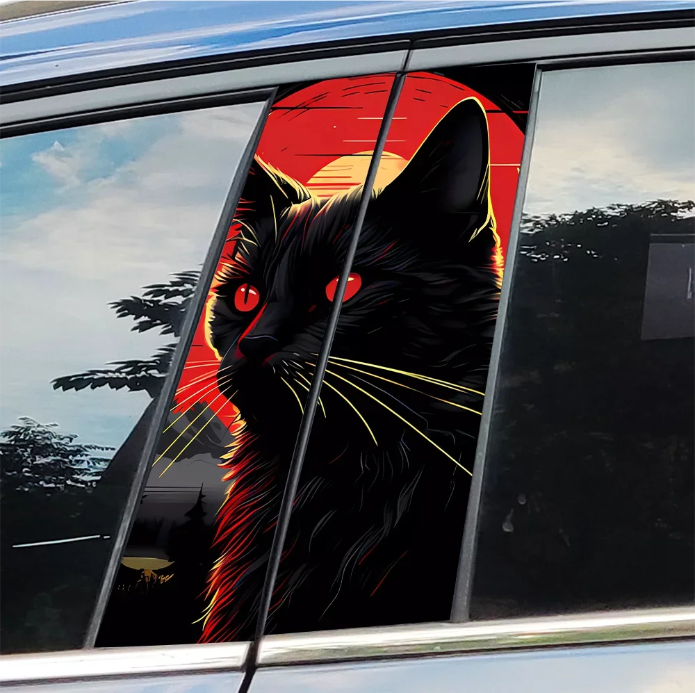 Cartoon Cat Car Stickers Auto B Pillar Waterproof Center Column Decor Cover Scratches Car Doors Pillar Decals Accessories
Cartoon Cat Car Stickers Auto B Pillar Waterproof Center Column Decor Cover Scratches Car Doors Pillar Decals Accessories