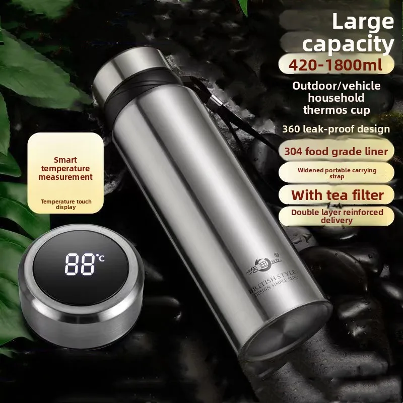 Large Capaci Stainl Steel 304 Insulated Mug with Strap Outdoor Tea Brewing Portable Busin Water Bottle for Men And Women
Large Capaci Stainl Steel 304 Insulated Mug with Strap Outdoor Tea Brewing Portable Busin Water Bottle for Men And Women