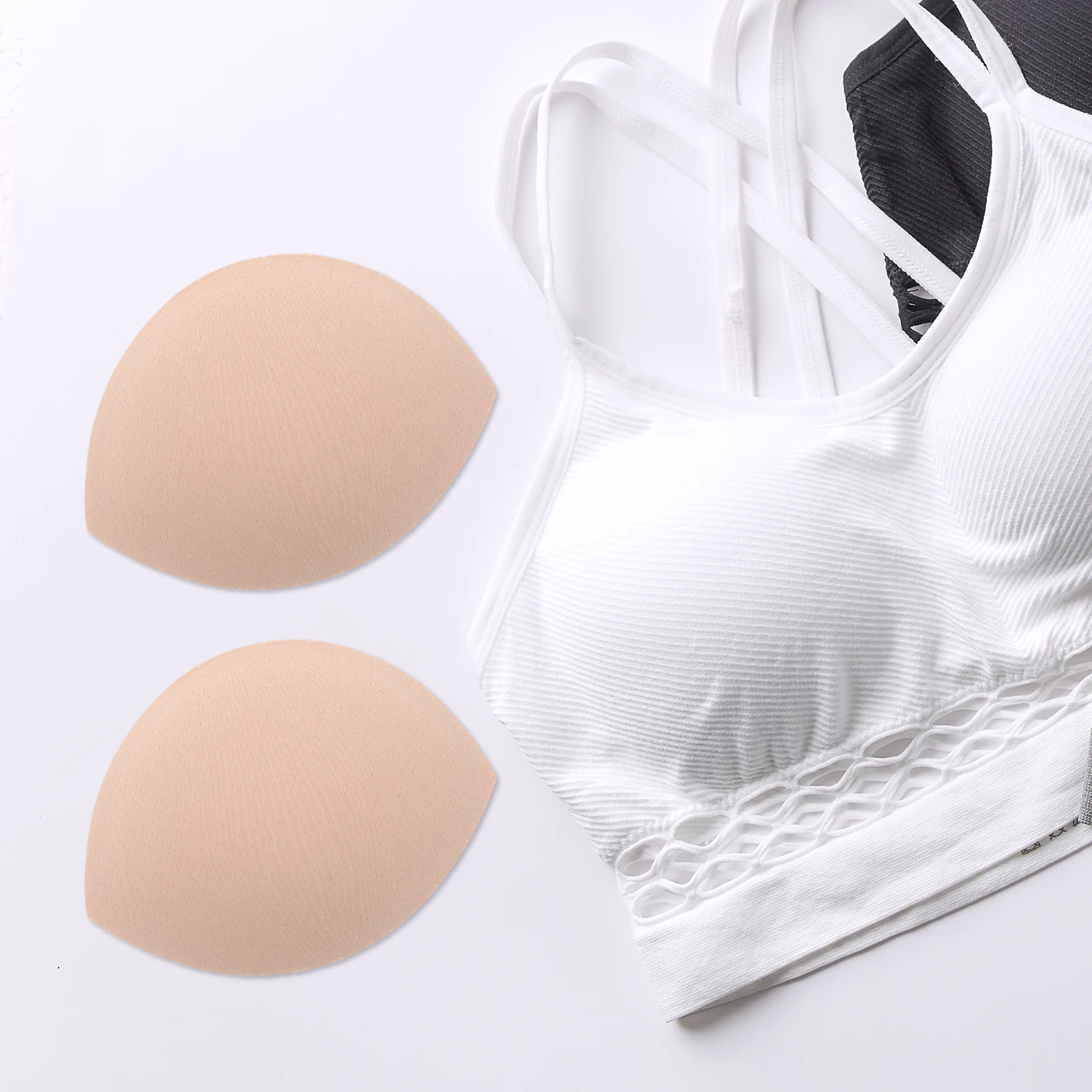 3 Pairs Sports Bra Inserts Replacement Pads for Women Cups Round Ultrathin Sponge Breathable Stuffer Padding Bikini
3 Pairs Sports Bra Inserts Replacement Pads for Women Cups Round Ultrathin Sponge Breathable Stuffer Padding Bikini