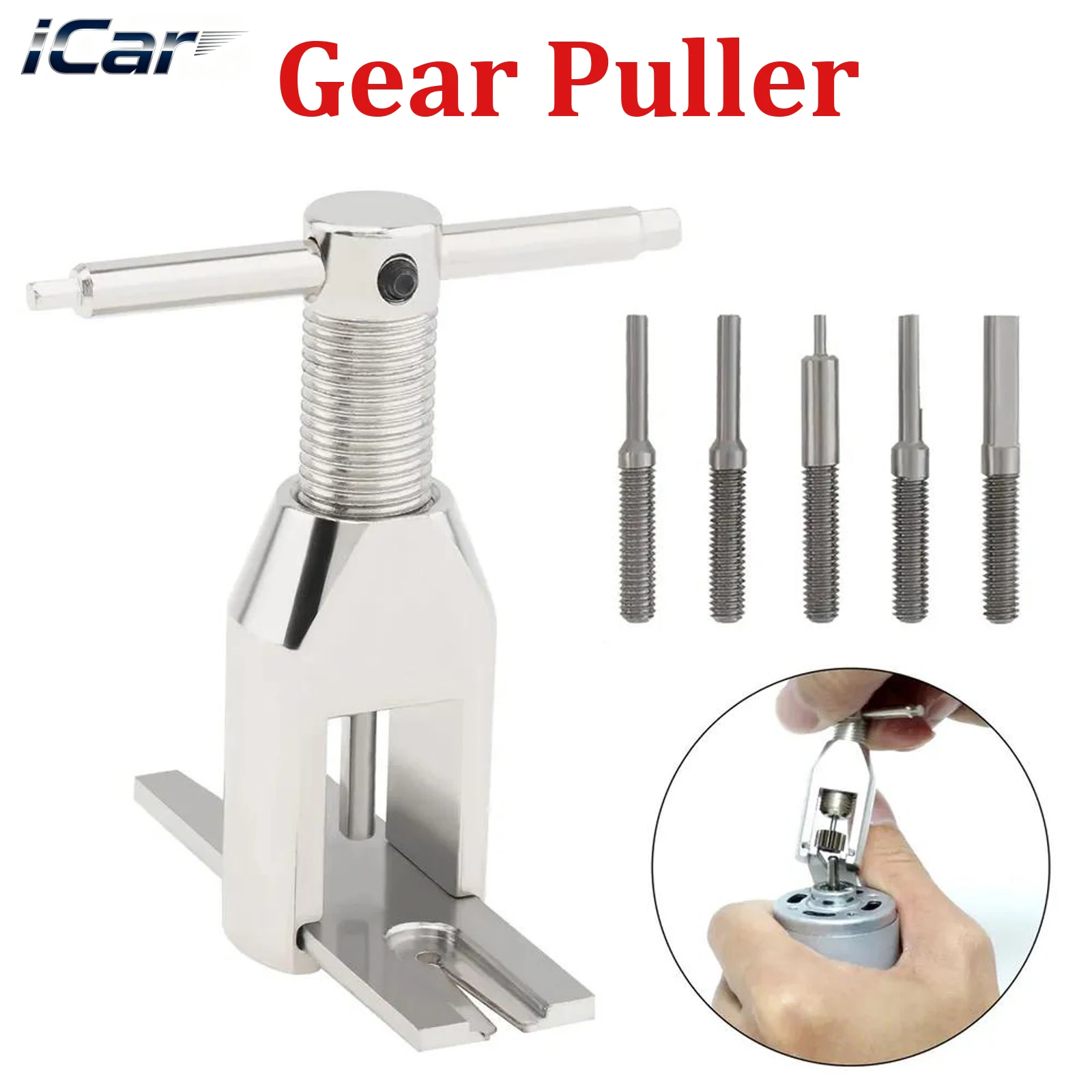 RC Motor Gear Puller Tool Universal Tooth Extractor Pinion Puller Vehicle Model Small Motor Pinion Gear Professional Remover
RC Motor Gear Puller Tool Universal Tooth Extractor Pinion Puller Vehicle Model Small Motor Pinion Gear Professional Remover