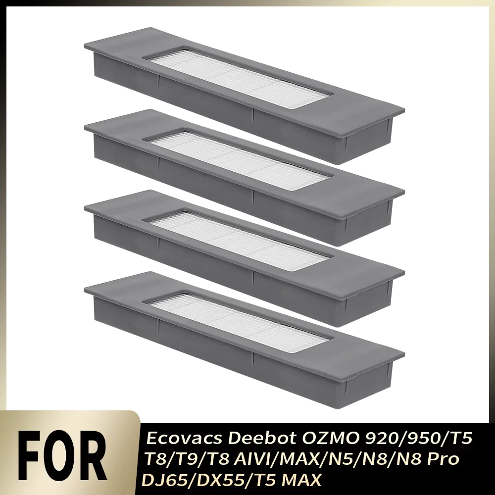 HEPA-фильтр для Ecovacs Deebot OZMO 920/950/T5/T8/T9/T8 AIVI/MAX/N5/N8/N8 Pro/DJ65/DX55/T5 MAX, антибактериальный, легко заменяемый, запасные части
HEPA-фильтр для Ecovacs Deebot OZMO 920/950/T5/T8/T9/T8 AIVI/MAX/N5/N8/N8 Pro/DJ65/DX55/T5 MAX, антибактериальный, легко заменяемый, запасные части