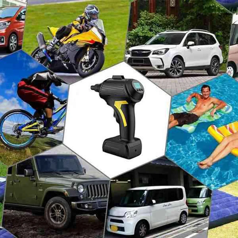Portable Air Compressor Tire Inflator Rechargeable Tire Pressure Gauge 12V/150PSI For Car Bicycle Air Mattresses Airboat-AS55
Portable Air Compressor Tire Inflator Rechargeable Tire Pressure Gauge 12V/150PSI For Car Bicycle Air Mattresses Airboat-AS55