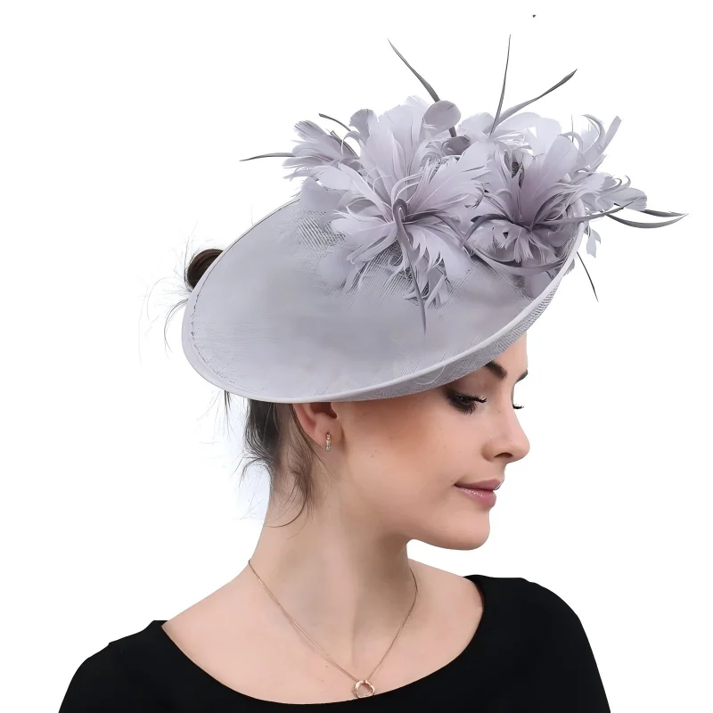 2026 Elegant Hair Drop Fascinator Hat Women Party Hats Bridal Wedding Show Race Millinery Double Layer Mesh Headpiece
2026 Elegant Hair Drop Fascinator Hat Women Party Hats Bridal Wedding Show Race Millinery Double Layer Mesh Headpiece