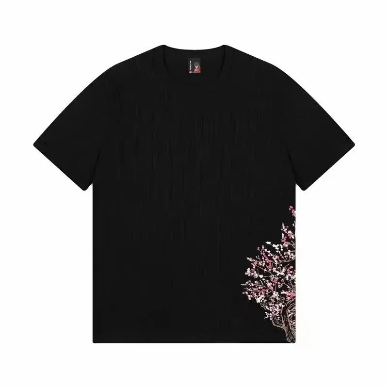Cool Style American Derschutze Heavyweight Sakura Embroidery T-Shirt round Neck Short Sleeve Waffle Pattern Unisex T-Shirt Tee
Cool Style American Derschutze Heavyweight Sakura Embroidery T-Shirt round Neck Short Sleeve Waffle Pattern Unisex T-Shirt Tee