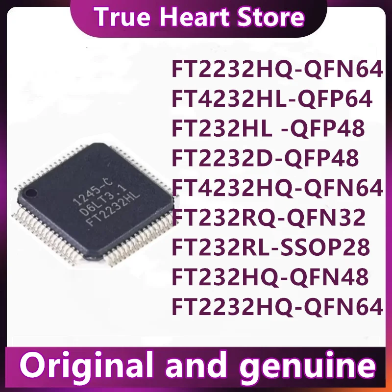 FT232RL FT232RQ FT232HL FT232HQ FT2232D FT2232HL FT2232HQ FT4232HL FT4232HQ Chips 1PCS/LOT
FT232RL FT232RQ FT232HL FT232HQ FT2232D FT2232HL FT2232HQ FT4232HL FT4232HQ Chips 1PCS/LOT