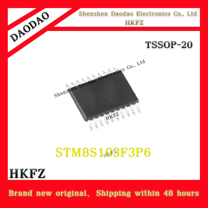 10Pcs STM8S103F3P6 8S103F3P6 STM8S103F3P6TR TSSOP20 Microcontroller chip IC new original
10Pcs STM8S103F3P6 8S103F3P6 STM8S103F3P6TR TSSOP20 Microcontroller chip IC new original