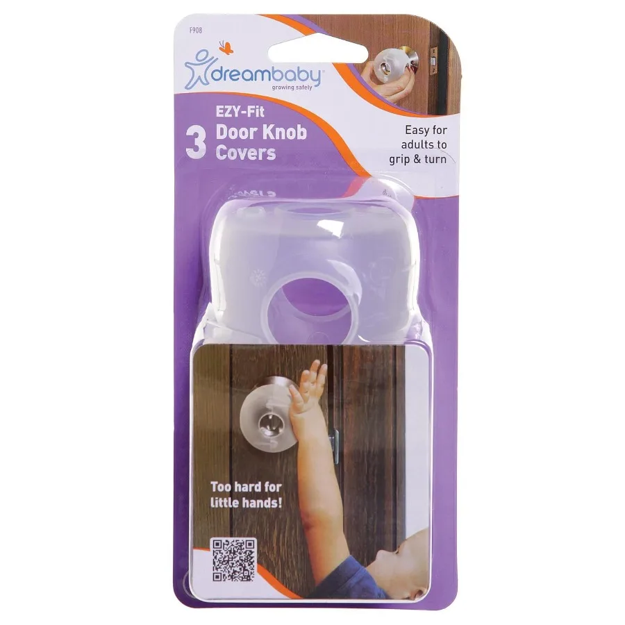 Child Safety Door Knob Covers - 3 pack
Child Safety Door Knob Covers - 3 pack