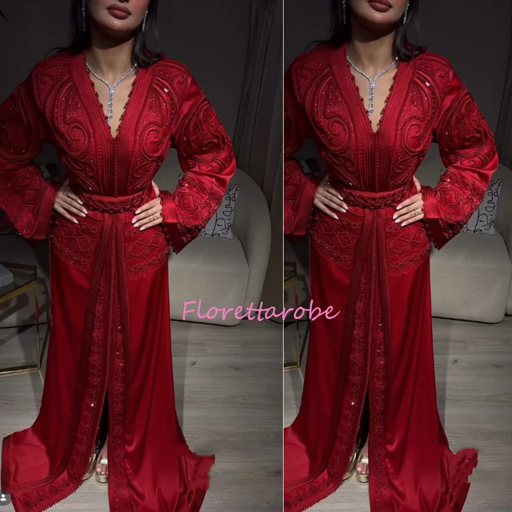 Moroccan Kaftan Caftan Muslim Evening Dresses A-line Long Sleeves Sequins Dubai Arabic Abaya Islamic Prom Gown Customized
Moroccan Kaftan Caftan Muslim Evening Dresses A-line Long Sleeves Sequins Dubai Arabic Abaya Islamic Prom Gown Customized