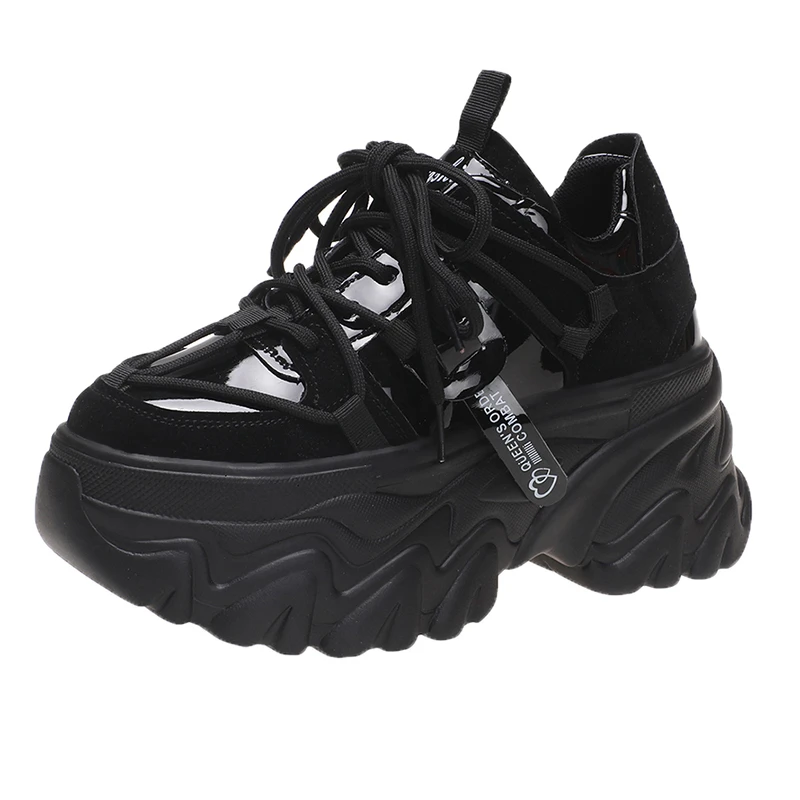 New Fashion 8cm High Platform Sneakers Women Thick Sole Non Slip Sports Dad Shoes Woman Korea PU Leather Chunky Sneakers Spring
New Fashion 8cm High Platform Sneakers Women Thick Sole Non Slip Sports Dad Shoes Woman Korea PU Leather Chunky Sneakers Spring