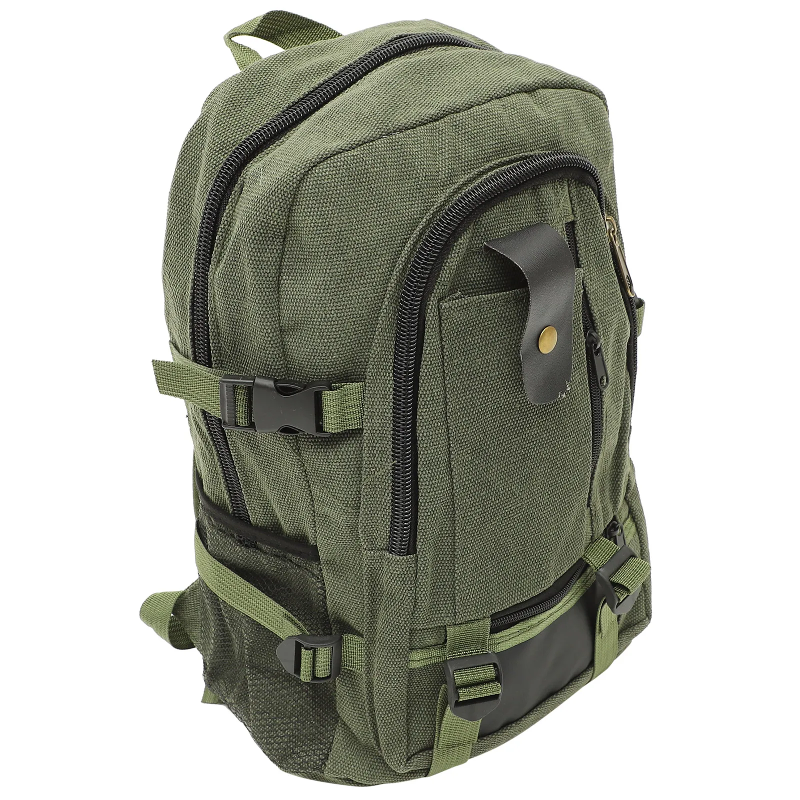 Green Rucksack Large Capacity Canvas Backpack Travel Casual Canvas Satchel Durable Backpack Multifunction Student School Bag 
Green Rucksack Large Capacity Canvas Backpack Travel Casual Canvas Satchel Durable Backpack Multifunction Student School Bag