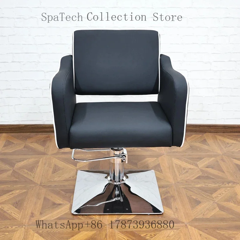 New Design Hydraulic Lift Barber Chair 360° Rotatable Black Hair Salon Furniture Wholesale Customizable
New Design Hydraulic Lift Barber Chair 360° Rotatable Black Hair Salon Furniture Wholesale Customizable