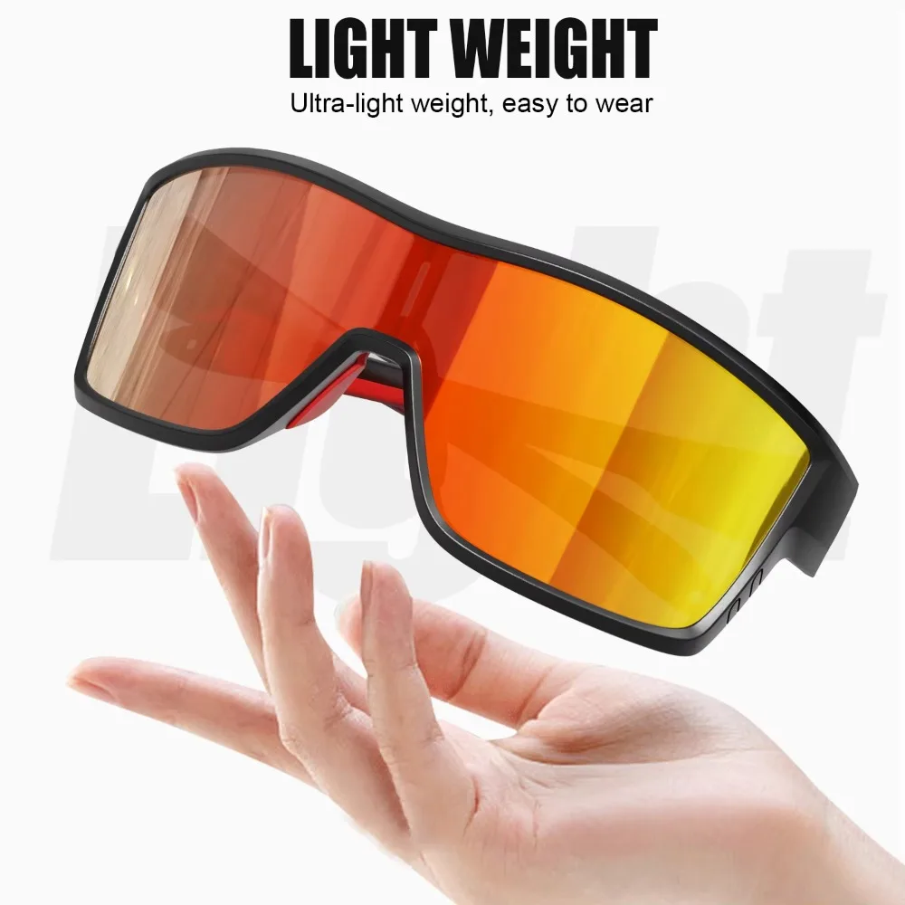 Men's and women's comfortable sports riding sunglasses windproof protection bicycle running glasses including glasses case
Men's and women's comfortable sports riding sunglasses windproof protection bicycle running glasses including glasses case