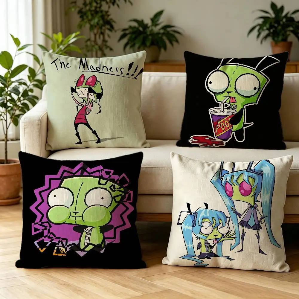 Madness I-Invader Zim Gir-ES Double-sided print Pillow Case Pattern Printed Pillowcase For Living Room Sofa Cushion Cover
Madness I-Invader Zim Gir-ES Double-sided print Pillow Case Pattern Printed Pillowcase For Living Room Sofa Cushion Cover
