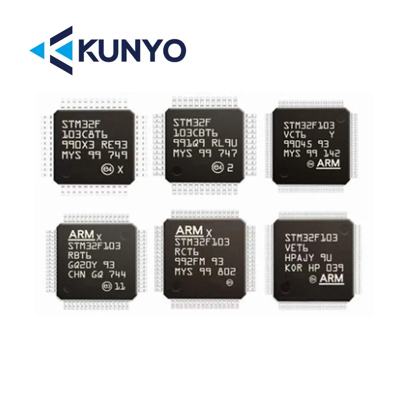 integrated circuit STM32F103RBT6 STM32F105RBT6 STM32F103CBT6 QFP64 microcontroller ic chip
integrated circuit STM32F103RBT6 STM32F105RBT6 STM32F103CBT6 QFP64 microcontroller ic chip