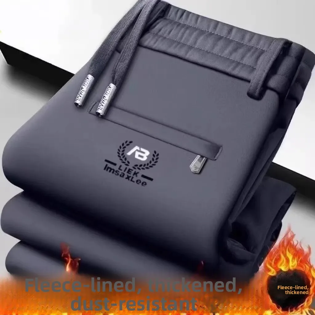 Thiened Fce Warm Casual Pants Men's Autumn Winter Straight Loose Sports Wear Resistant to Dirt Long Trousers
Thiened Fce Warm Casual Pants Men's Autumn Winter Straight Loose Sports Wear Resistant to Dirt Long Trousers