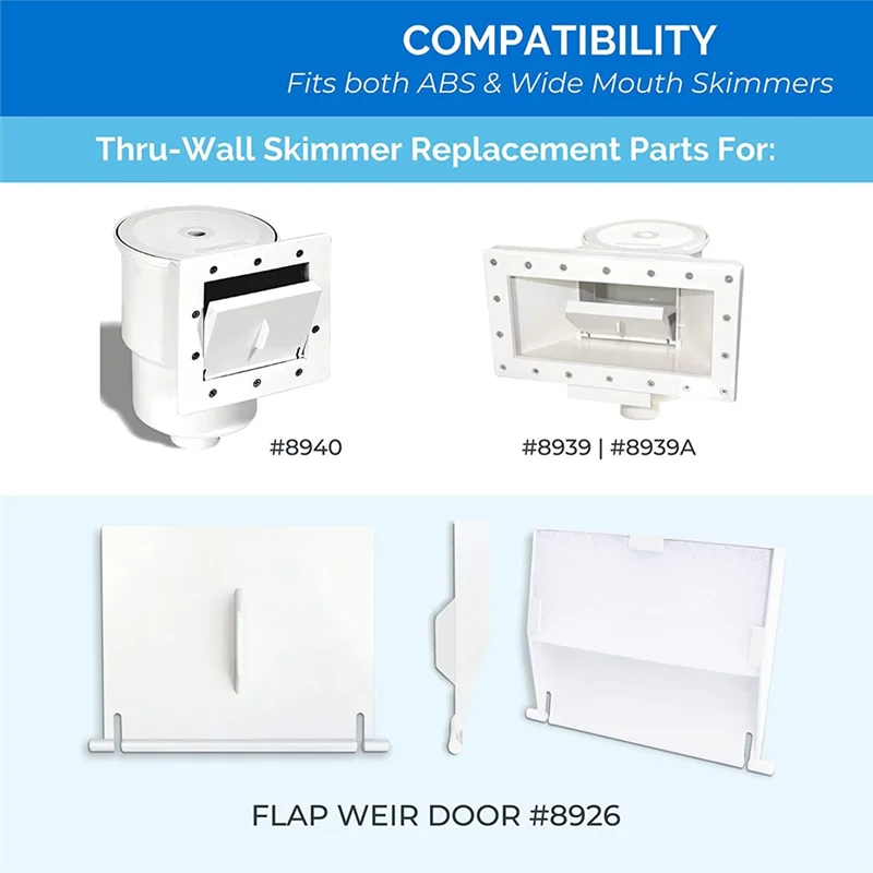4Pcs Parts HT/Oly Sturdy Skimmer Weir Swimming Pool Baffle For Hayward 8926 For Hayward 8926
4Pcs Parts HT/Oly Sturdy Skimmer Weir Swimming Pool Baffle For Hayward 8926 For Hayward 8926