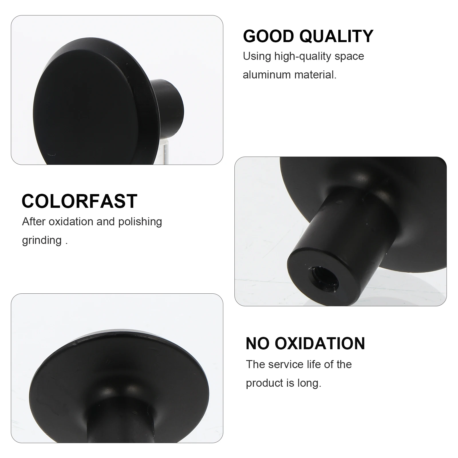 4 pcs 30Mm Round Cabinet Handles Durable Aluminum Drawer Knobs Door Pulls Wear Resistant Modern European Style Single Hole Pulls
4 pcs 30Mm Round Cabinet Handles Durable Aluminum Drawer Knobs Door Pulls Wear Resistant Modern European Style Single Hole Pulls