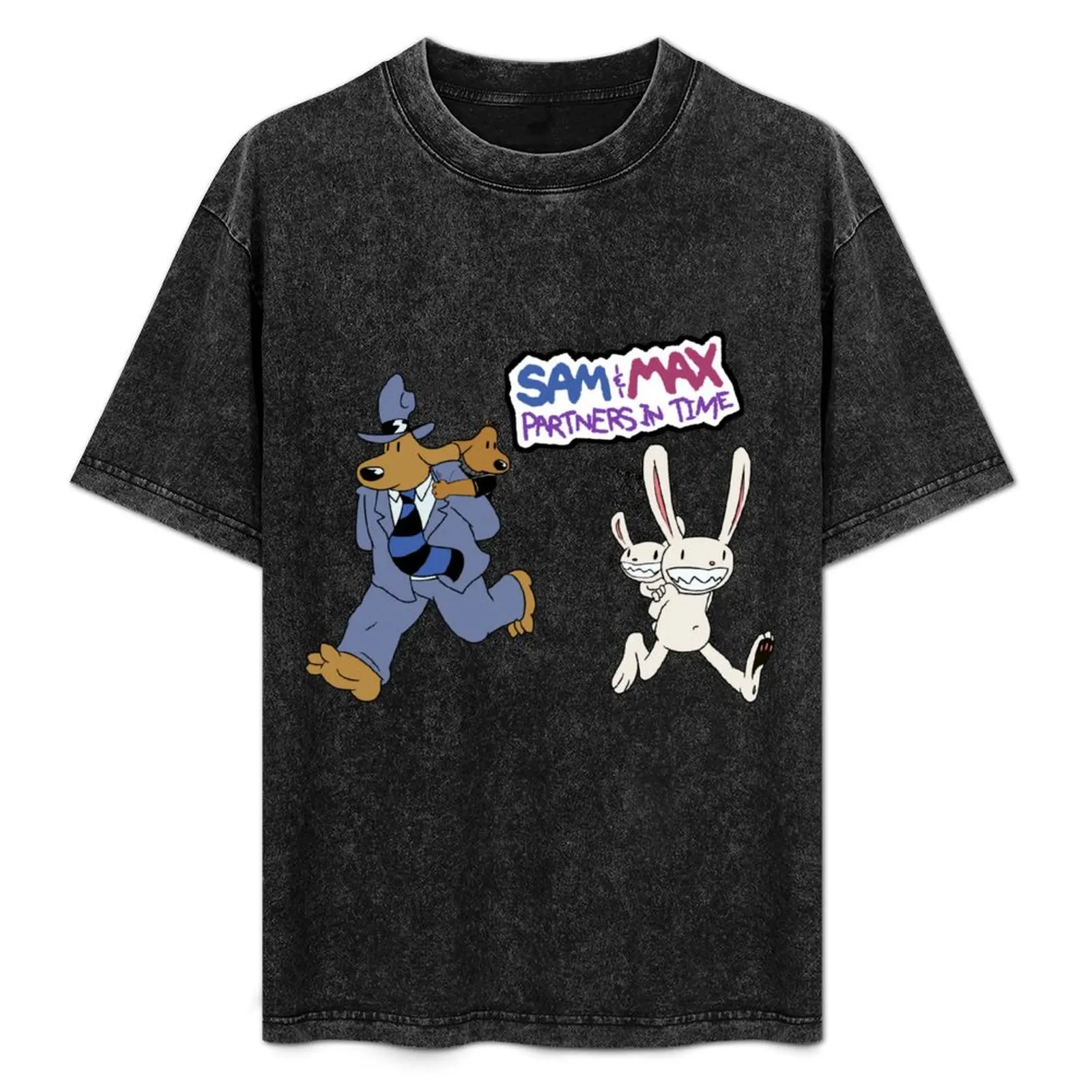 Sam and Max: Partners in Time T-Shirt Relaxed Casual Short Sleeve Tee
Sam and Max: Partners in Time T-Shirt Relaxed Casual Short Sleeve Tee