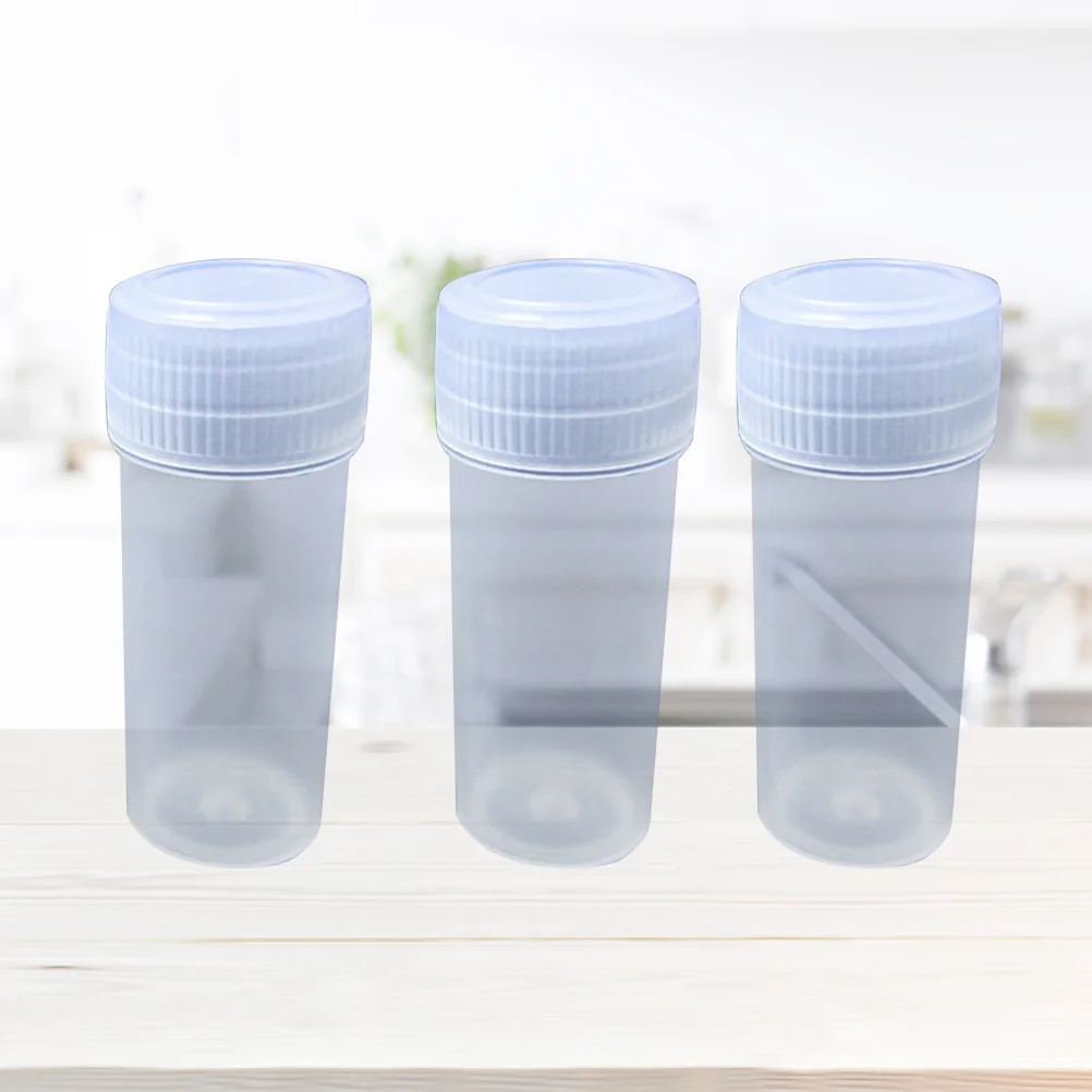 100 Pcs Test Tubes with Lids Solid Bottle Mini Liquid Storage Bottles Transparent PP Container
100 Pcs Test Tubes with Lids Solid Bottle Mini Liquid Storage Bottles Transparent PP Container