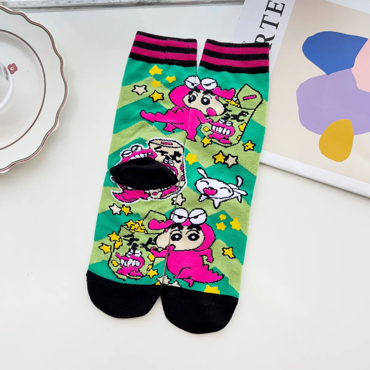 1/3 Pair Adult Crayon Shin-chan Socks Fall Winter Combed Cotton Socks Men Women's Warm Long Socks Gifts Average Size 18-40 Years
1/3 Pair Adult Crayon Shin-chan Socks Fall Winter Combed Cotton Socks Men Women's Warm Long Socks Gifts Average Size 18-40 Years