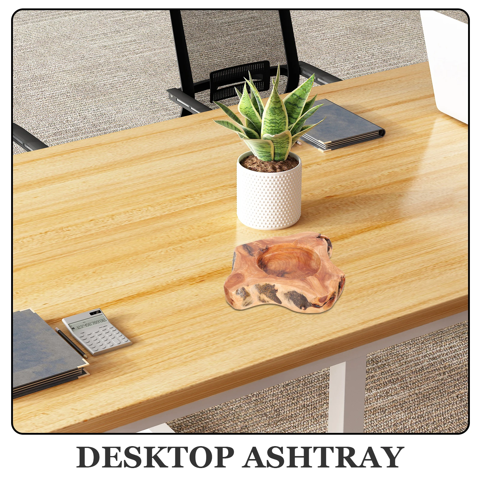 1pc Creative Wooden Sturdy Home Office Use Space-Saving Desktop Ashtray Chinese Style Cigarette Butt Holder Exquisite
1pc Creative Wooden Sturdy Home Office Use Space-Saving Desktop Ashtray Chinese Style Cigarette Butt Holder Exquisite