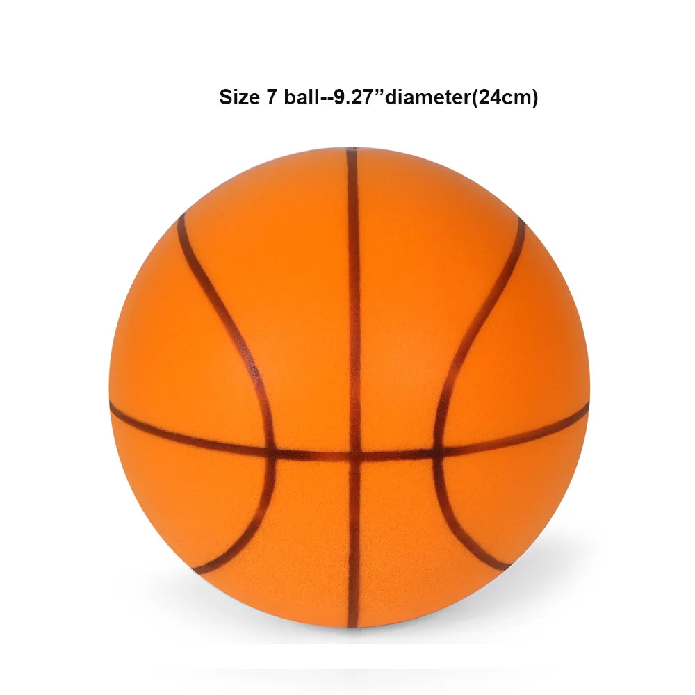 Silent Dribbling Basketball Indoor Foam Ball Size 3/5/7 High Bounce Noiseless Non-deforming For Indoor Training Basketball
Silent Dribbling Basketball Indoor Foam Ball Size 3/5/7 High Bounce Noiseless Non-deforming For Indoor Training Basketball