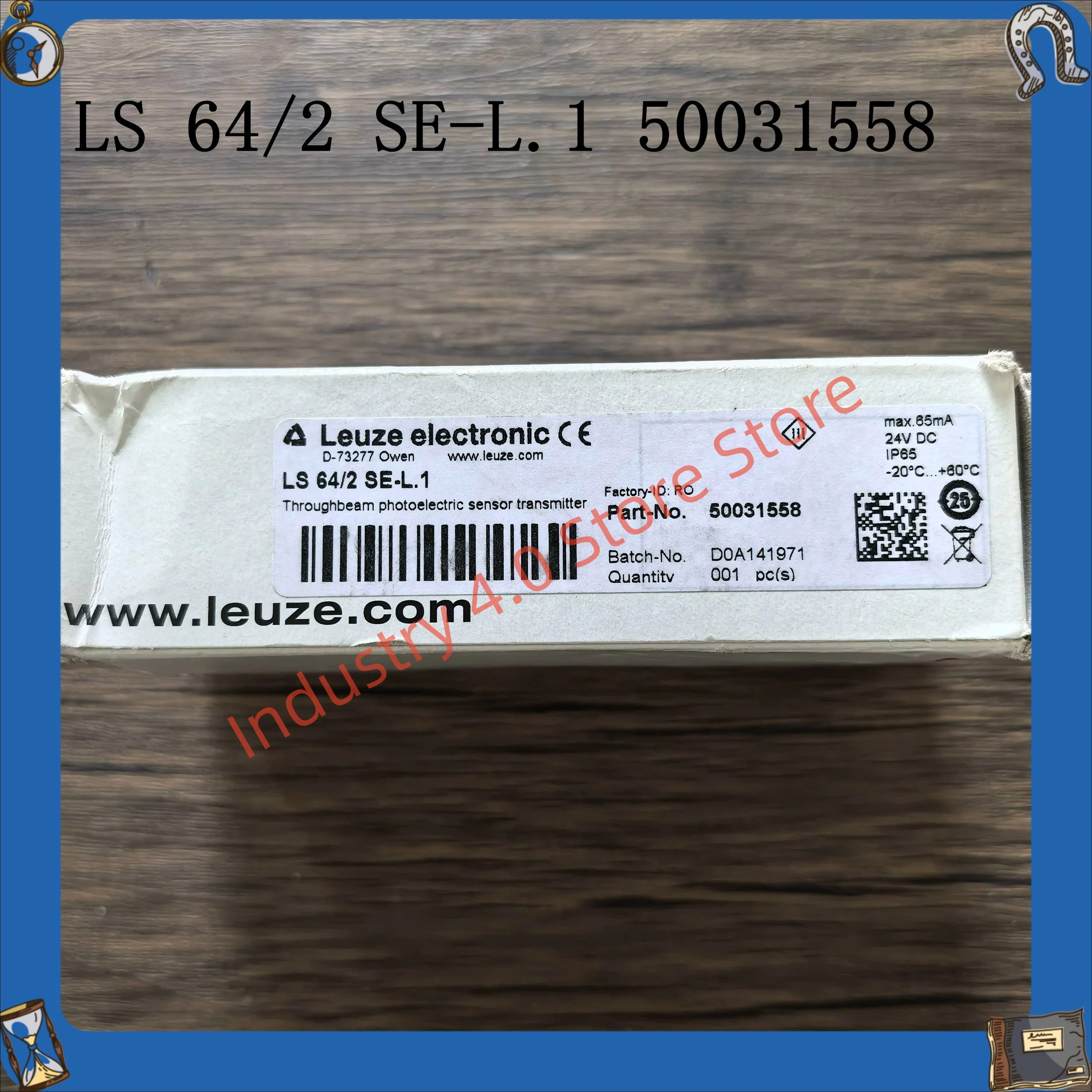 LS 64/2 SE-L.1 50031558 Sensor Brand New
LS 64/2 SE-L.1 50031558 Sensor Brand New