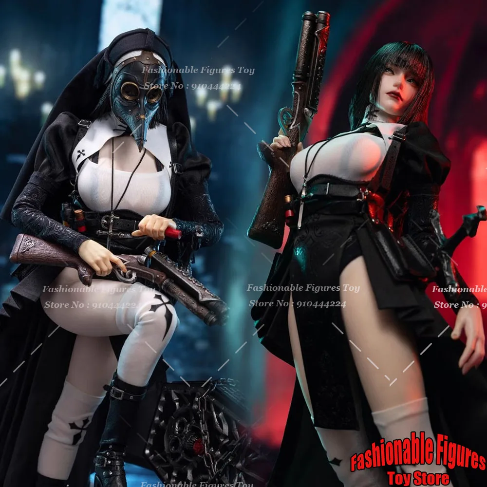 Luxury Edition 1/6 Female Soldier Mysterious Monastery Gothic Dark Nun Sofia 12Inch Action Figure Model Best Fans Collectible
Luxury Edition 1/6 Female Soldier Mysterious Monastery Gothic Dark Nun Sofia 12Inch Action Figure Model Best Fans Collectible