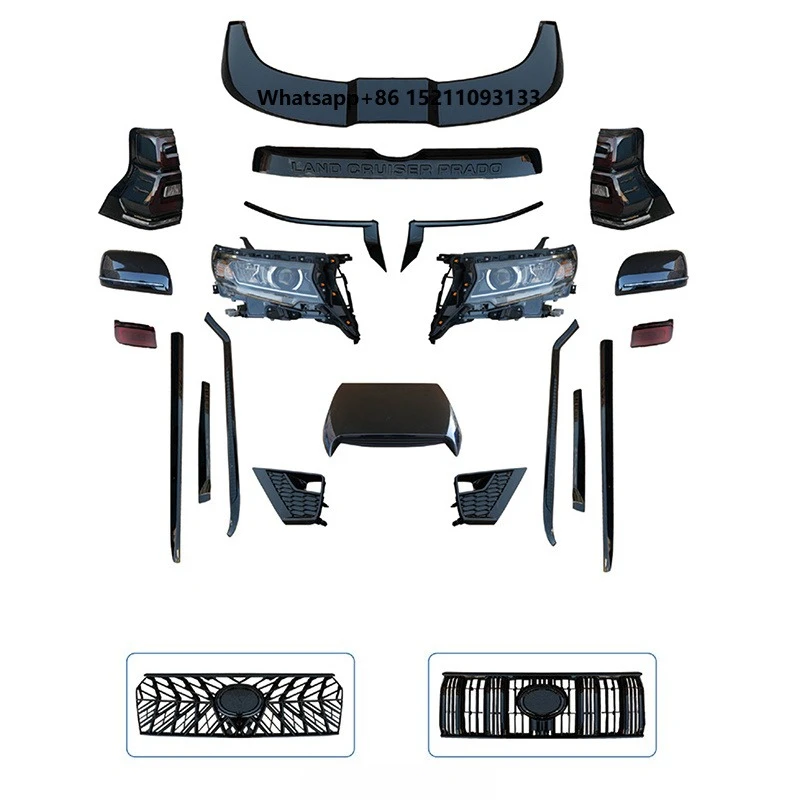 New Condition Including Car Body Parts Headlight Taillight Edition Black Front Bumper Grille Body Kit
New Condition Including Car Body Parts Headlight Taillight Edition Black Front Bumper Grille Body Kit