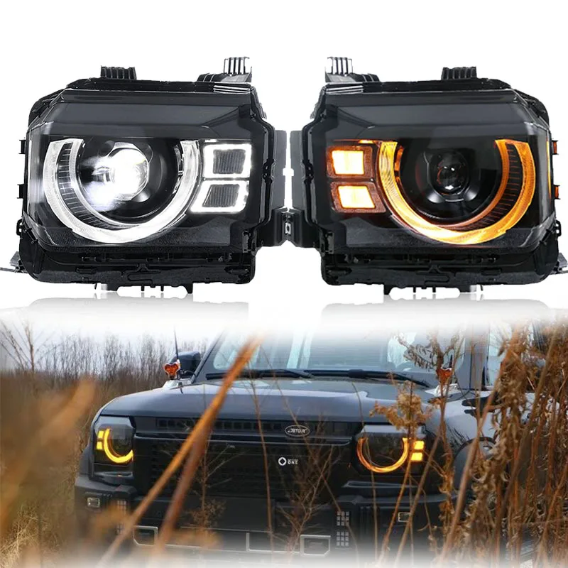 LED Headlight for Jetour Traveler T2 2023-2025 Defender Model High Quality LED Headlights with DRL Type
LED Headlight for Jetour Traveler T2 2023-2025 Defender Model High Quality LED Headlights with DRL Type