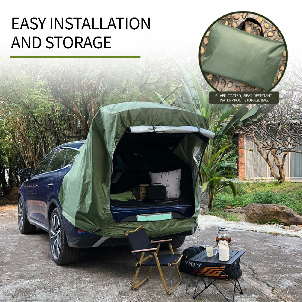 1-Pack Universal Mesh Canopy for SUV Soft Roof Tent, Double Zipper, Windproof & Breathable, Ideal for 4-Season Camping & Gifting
1-Pack Universal Mesh Canopy for SUV Soft Roof Tent, Double Zipper, Windproof & Breathable, Ideal for 4-Season Camping & Gifting