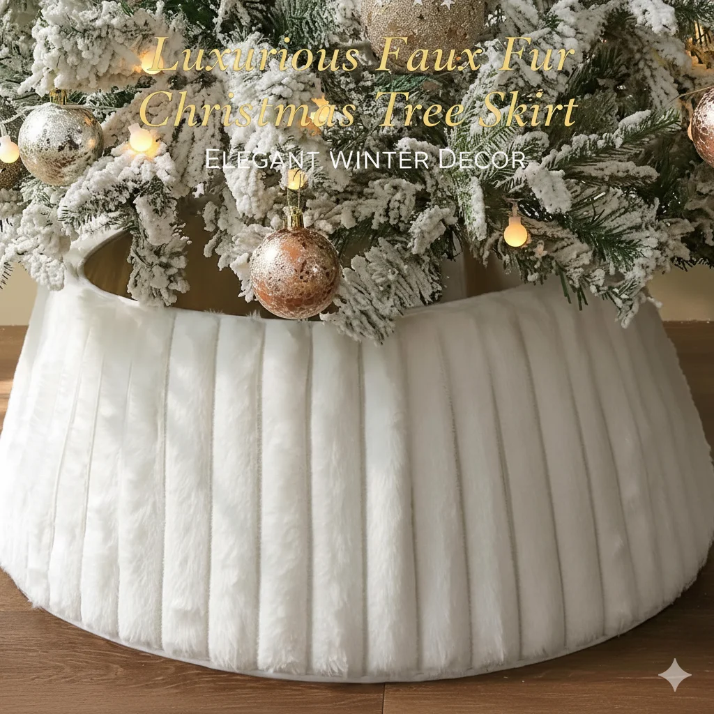 Vertical Striped Plush Knitted Christmas Tree Skirts Decorations for Living Room Holiday Party Supplies Gift Ideas for Family
Vertical Striped Plush Knitted Christmas Tree Skirts Decorations for Living Room Holiday Party Supplies Gift Ideas for Family