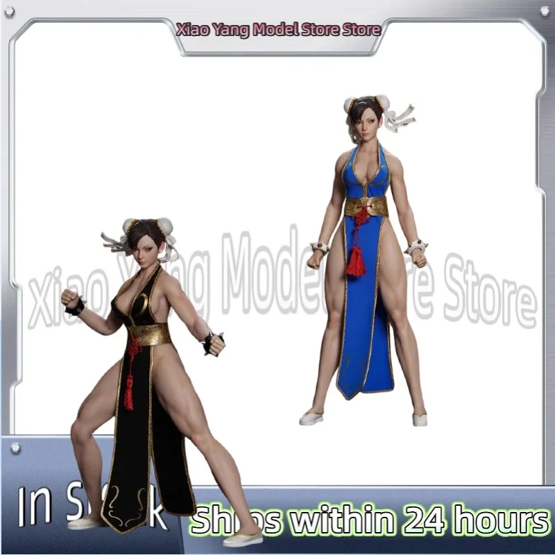 In Stock, Ships Within 24 Hours PLAY TOY 1/6 P023 Fighting Goddess Chun-Li 2.0 Black Outfit Blue Outfit
In Stock, Ships Within 24 Hours PLAY TOY 1/6 P023 Fighting Goddess Chun-Li 2.0 Black Outfit Blue Outfit