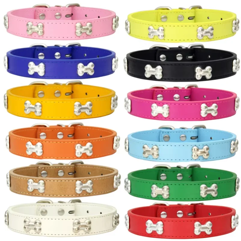 Bone Leather Durable Pet Dog Collars Puppy Pug Collars for Small Large Dog Chihuahua Cat Accessories Pet Collar for Small Dogs
Bone Leather Durable Pet Dog Collars Puppy Pug Collars for Small Large Dog Chihuahua Cat Accessories Pet Collar for Small Dogs