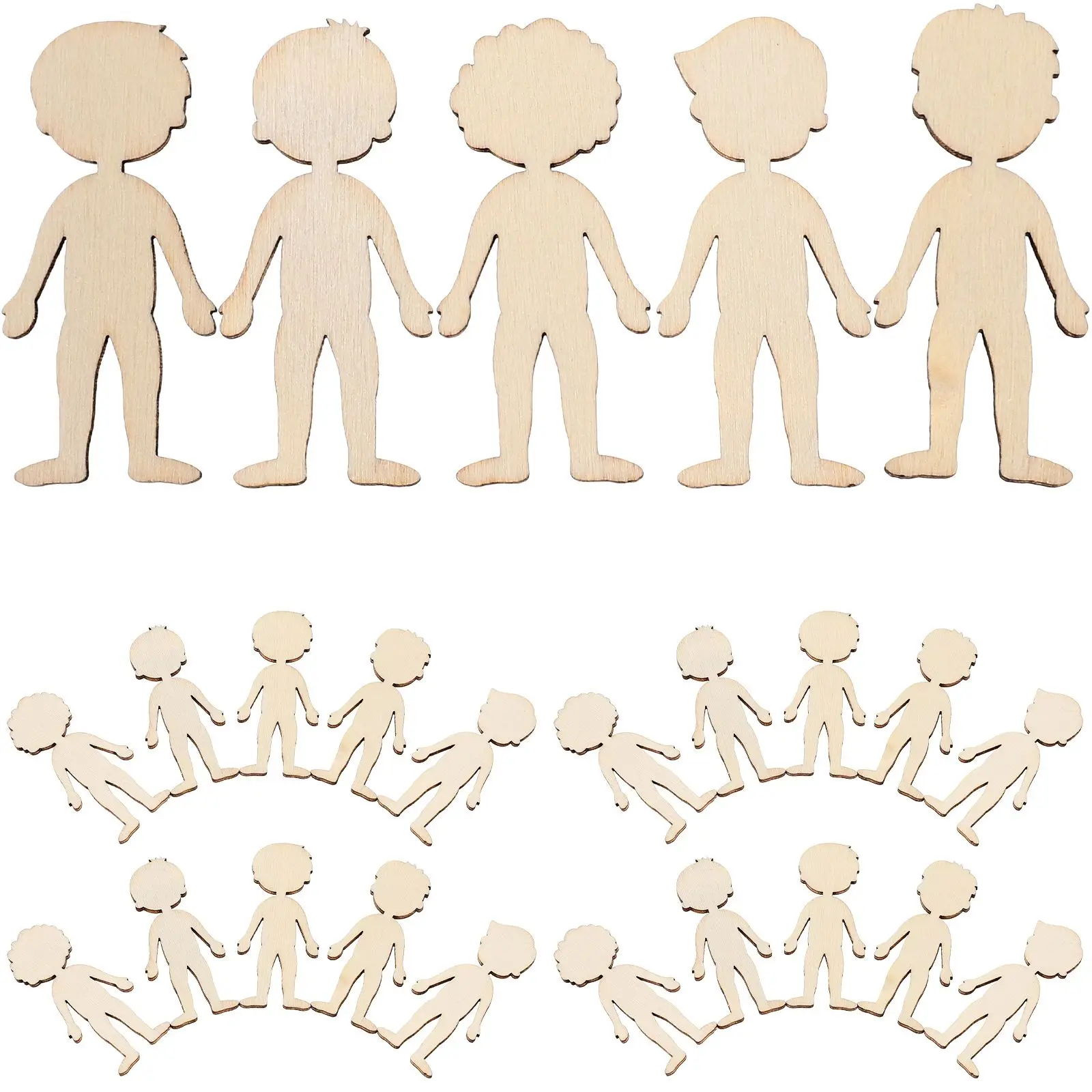 50pcs Wood Cutouts Unfinished Slices DIY Craft Kids Toys Graffiti Chips Boys Decorations Safe Durable Storage
50pcs Wood Cutouts Unfinished Slices DIY Craft Kids Toys Graffiti Chips Boys Decorations Safe Durable Storage