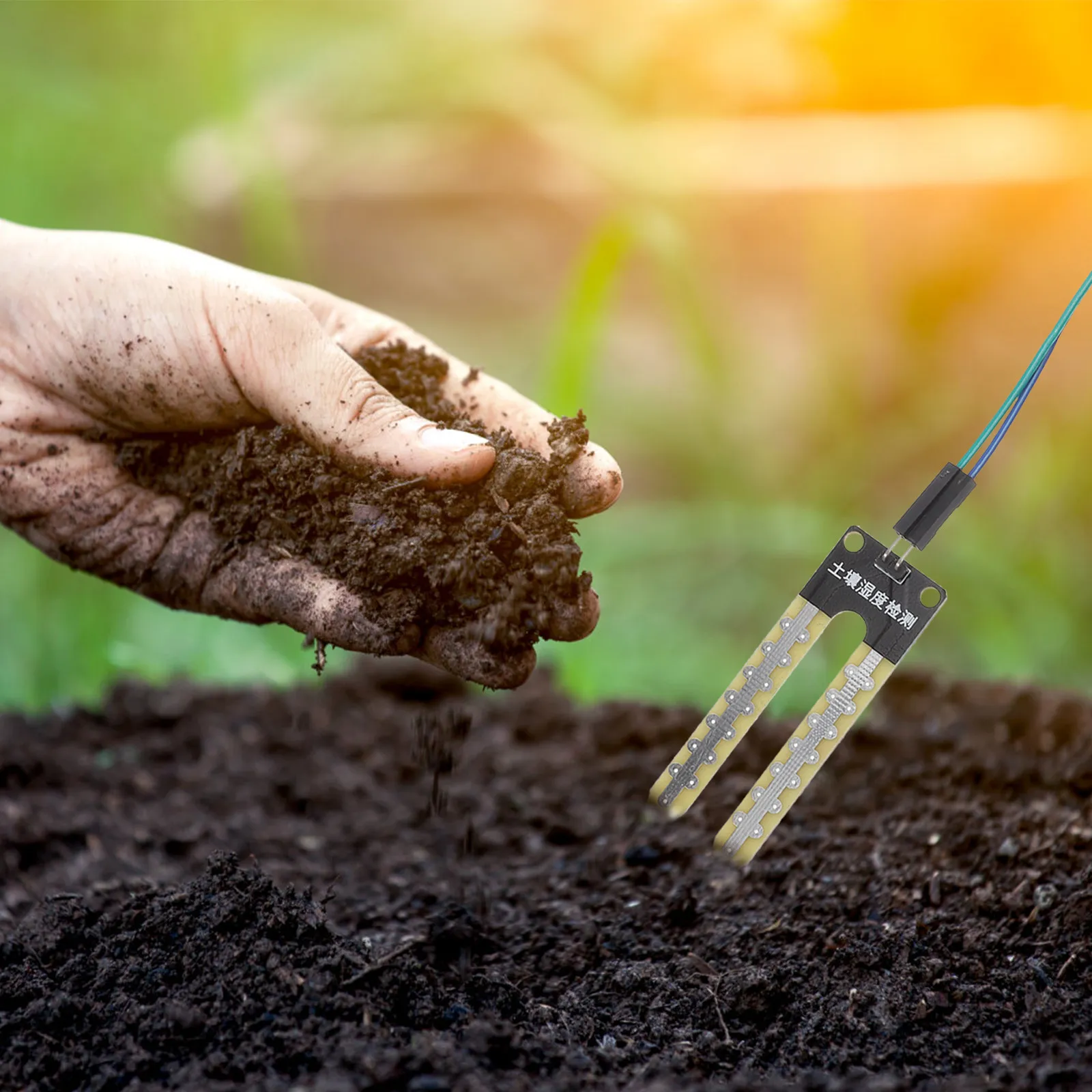 Комплект из 1 гигрометра для измерения влажности почвы (для помещений и улицы) с аналоговым выходом для точного контроля полива в садах
Комплект из 1 гигрометра для измерения влажности почвы (для помещений и улицы) с аналоговым выходом для точного контроля полива в садах