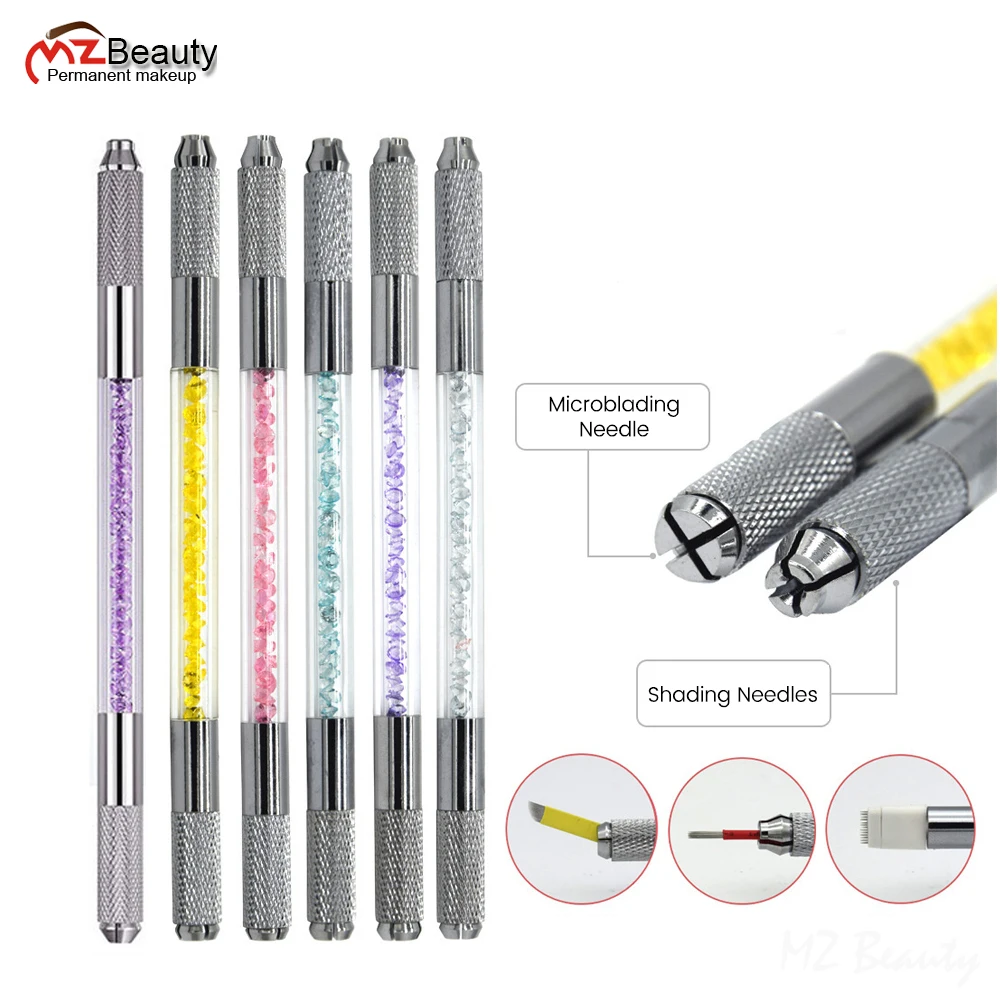 Microblading Pen Manual Tattoo Pens Double Side Classical Shading Eyebrow Tools Tebori Permanent Makeup Accessories 2 IN1 Supply
Microblading Pen Manual Tattoo Pens Double Side Classical Shading Eyebrow Tools Tebori Permanent Makeup Accessories 2 IN1 Supply