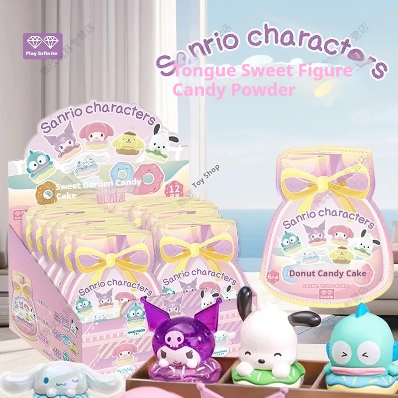 Sanrio Candy Doughnut Series Doll Blind Box Kuromi Pochacco Kitty Cat Trendy Desktop Ornaments Collecting Birthday Gifts Doll
Sanrio Candy Doughnut Series Doll Blind Box Kuromi Pochacco Kitty Cat Trendy Desktop Ornaments Collecting Birthday Gifts Doll