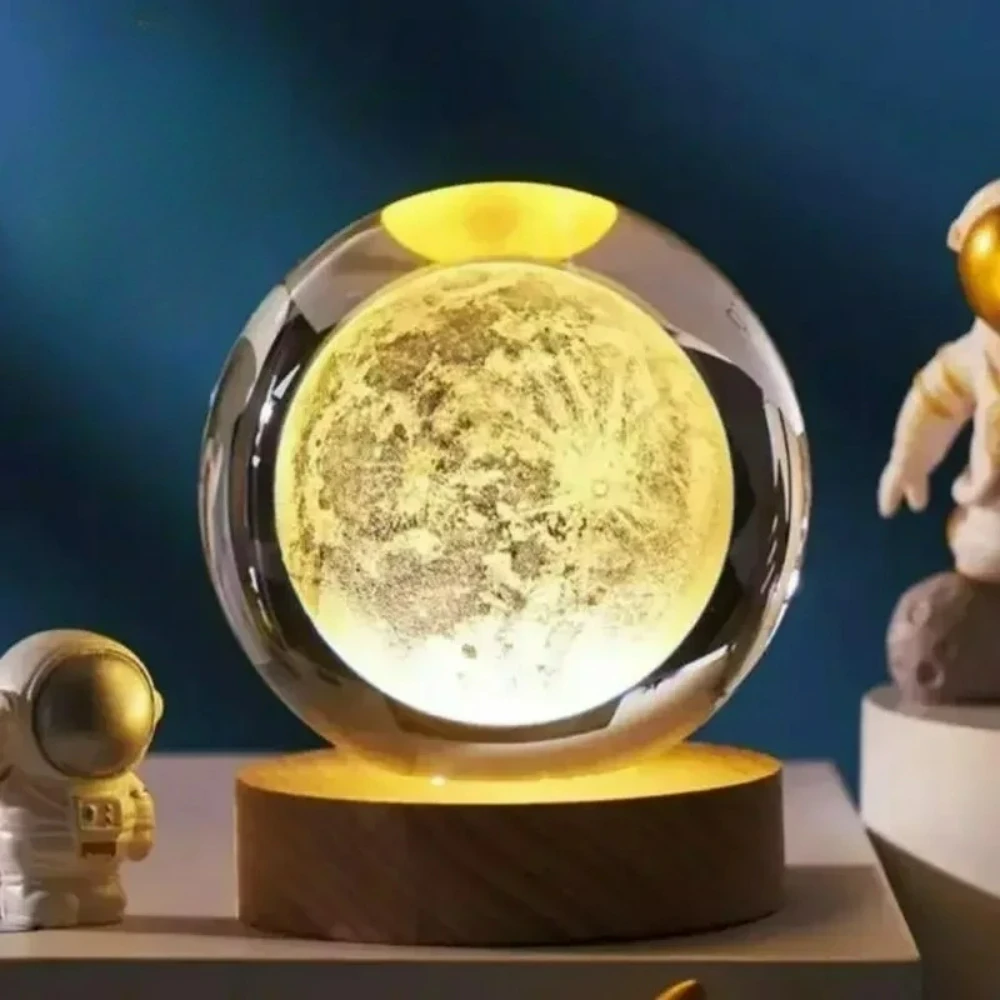1/2 шт. 3D-гравированный хрустальный шар, настольный ночник, светодиодный светильник в виде луны с USB-подключением, оригинальный подарок, выгодное предложение
1/2 шт. 3D-гравированный хрустальный шар, настольный ночник, светодиодный светильник в виде луны с USB-подключением, оригинальный подарок, выгодное предложение