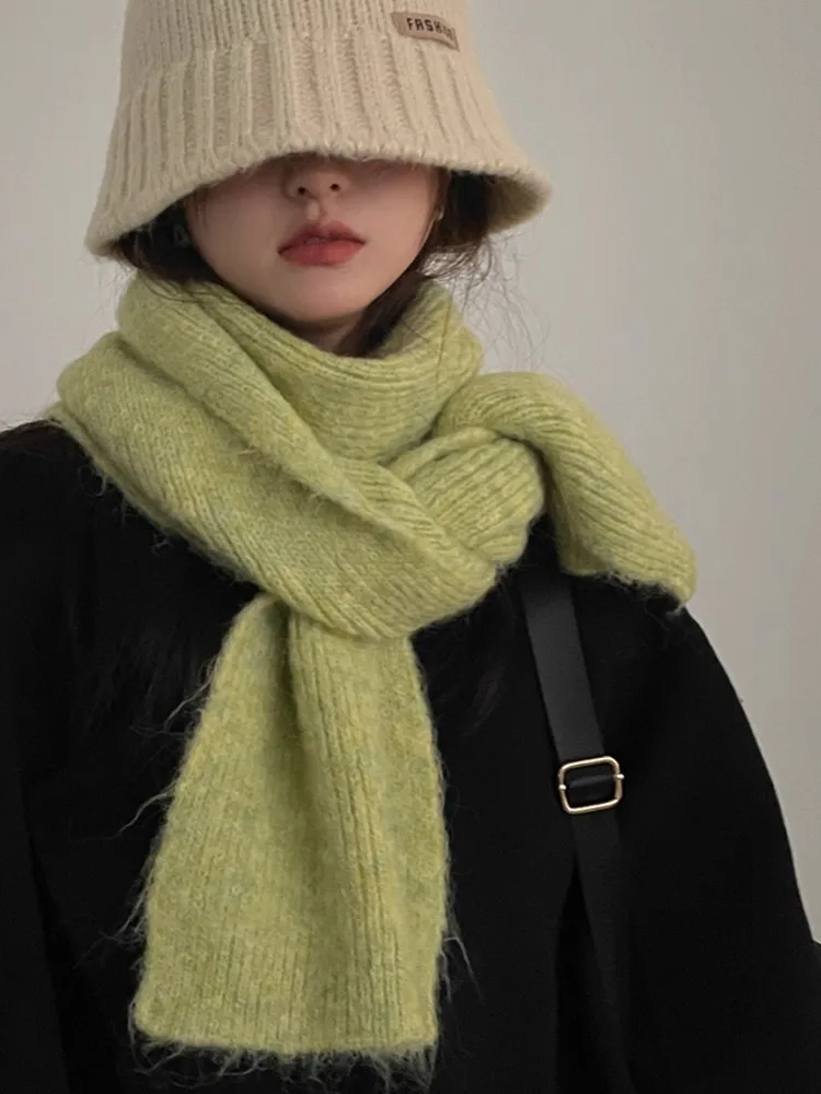 Шерстяной 2024 новый вязаный шарф из пряжи для девочек, однотонный универсальный студенческий теплый шарф для шеи на зиму
Шерстяной 2024 новый вязаный шарф из пряжи для девочек, однотонный универсальный студенческий теплый шарф для шеи на зиму