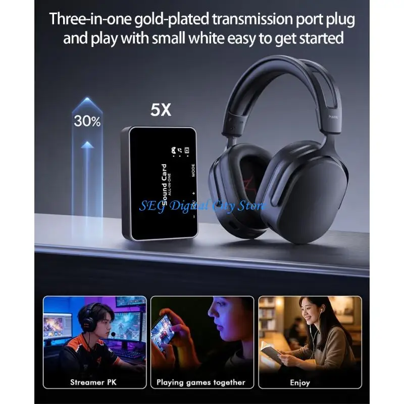 U75B Premium Metal USB Converter Expansion Adapter Type C Dock 192kHz/32Bit Decoding Enhances Music And Movie Experience
U75B Premium Metal USB Converter Expansion Adapter Type C Dock 192kHz/32Bit Decoding Enhances Music And Movie Experience