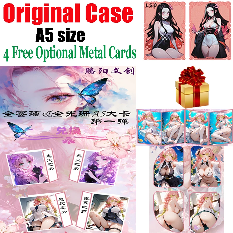 New TengYang Culture Demon Slayer All-acrylic Pure Kanroji Mitsuri A5 Lenticular Cards Sexy Uniform Swimsuit Bikini Spicy Cards
New TengYang Culture Demon Slayer All-acrylic Pure Kanroji Mitsuri A5 Lenticular Cards Sexy Uniform Swimsuit Bikini Spicy Cards