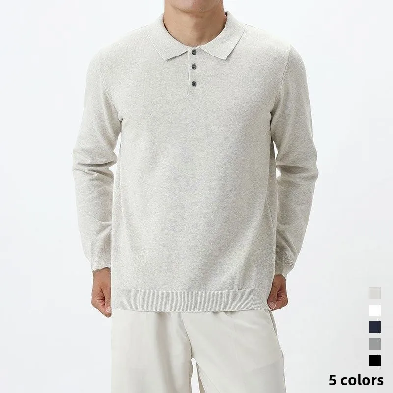 Casual Knitwear Long Sleeve Turn-down Collar Versatile Autumn Winter Cotton Blend Men's Shirt Youth Fashion Basic Style
Casual Knitwear Long Sleeve Turn-down Collar Versatile Autumn Winter Cotton Blend Men's Shirt Youth Fashion Basic Style