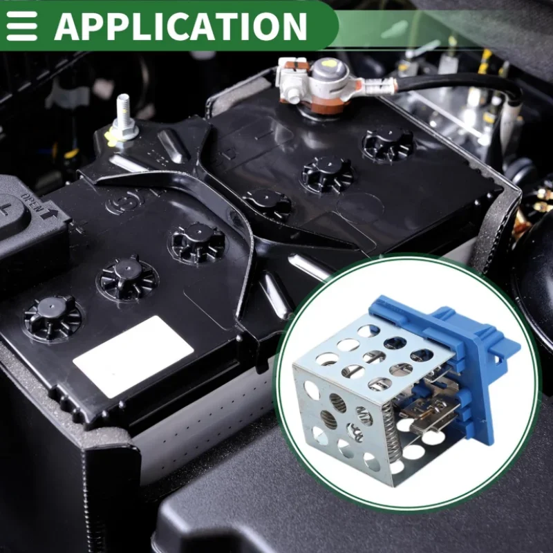 HVAC Blower Motor Resistor Heater Blower Resistor for Peugeot 206 1998-2016 Hatchback Metal ABS No.6450EP
HVAC Blower Motor Resistor Heater Blower Resistor for Peugeot 206 1998-2016 Hatchback Metal ABS No.6450EP