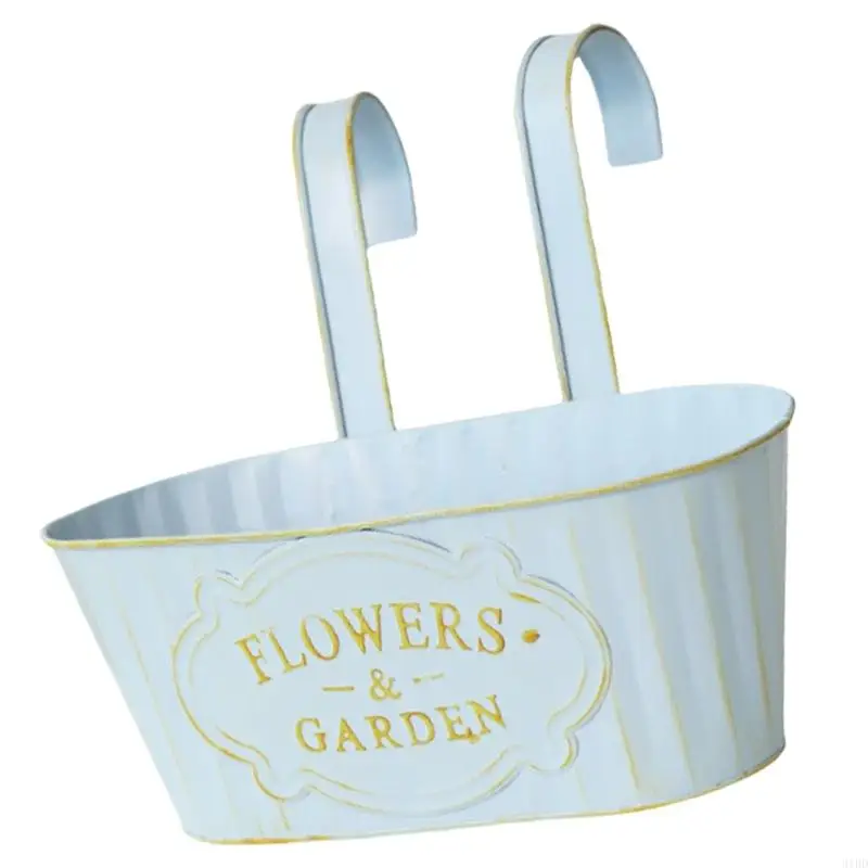 31BD Metal Hanging Flower Pots Railing Flower Pot Holder for Outdoor Plant Balcony
31BD Metal Hanging Flower Pots Railing Flower Pot Holder for Outdoor Plant Balcony