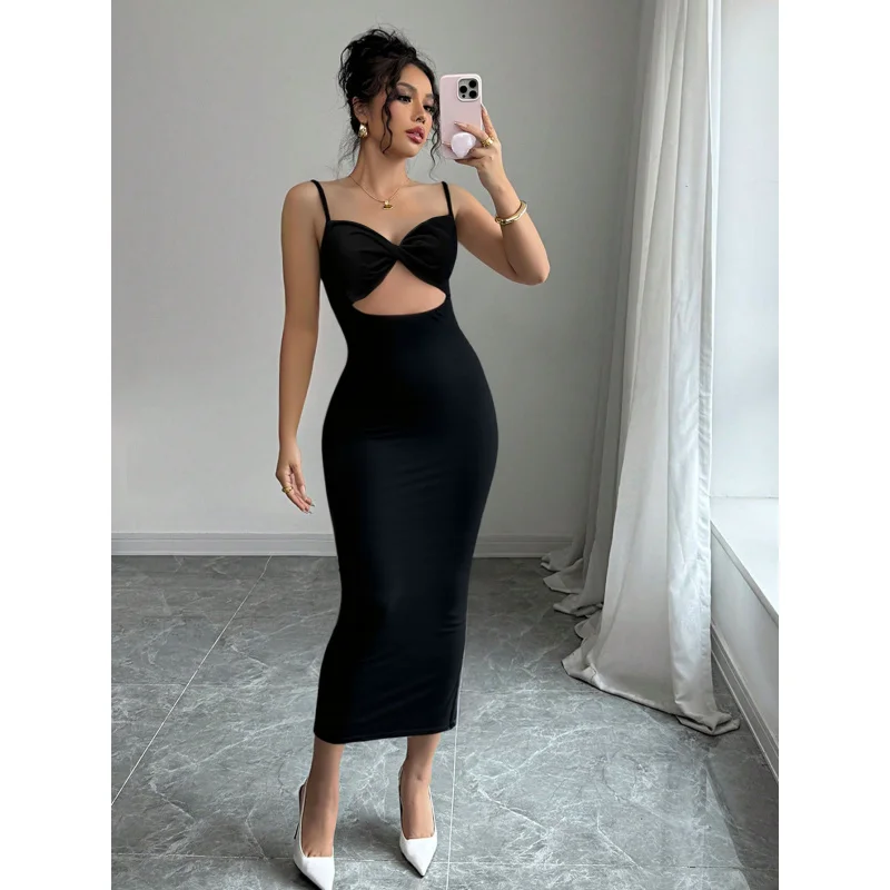 sheinIndependent Station Women's Fashion Socialite Style Dress Summer Sleeveless Strap Sexy Elegant Bodycon Long Dress
sheinIndependent Station Women's Fashion Socialite Style Dress Summer Sleeveless Strap Sexy Elegant Bodycon Long Dress