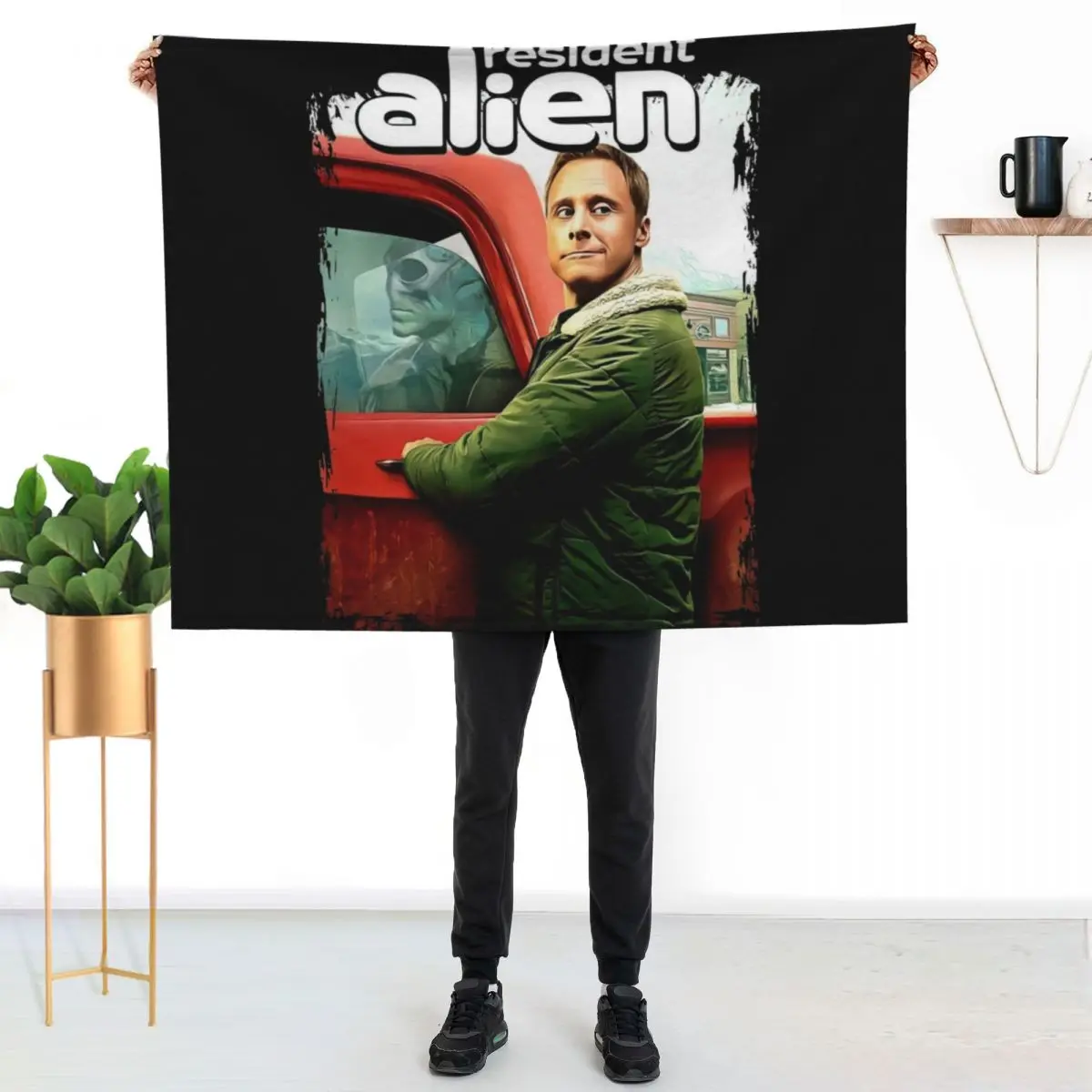 Resident Alien Series Art Perfect Xmas Gift Fan Throw Blanket Luxurious Soft Fuzzy Blanket for Sofa Bed
Resident Alien Series Art Perfect Xmas Gift Fan Throw Blanket Luxurious Soft Fuzzy Blanket for Sofa Bed